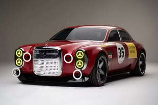 mercedes riscopre red pig ecco showcar segreta firmata wagener