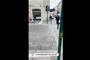 Attraversamenti pedonali da incubo: Roma - Vai al video