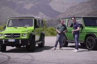 Mercedes Classe G: generazioni a confronto - Vai al video