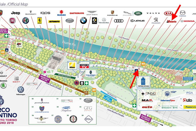 mappa salone torino 2018
