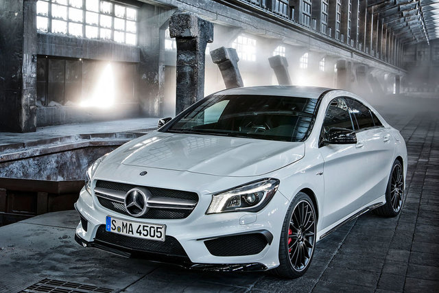 mercedes cla 45 amg spy 6