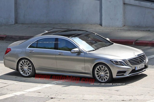 mercedes s classe spy shots 1