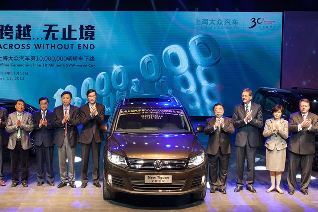 volkswagen cina 10 milioni mod