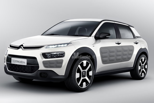 citroen c4 cactus render