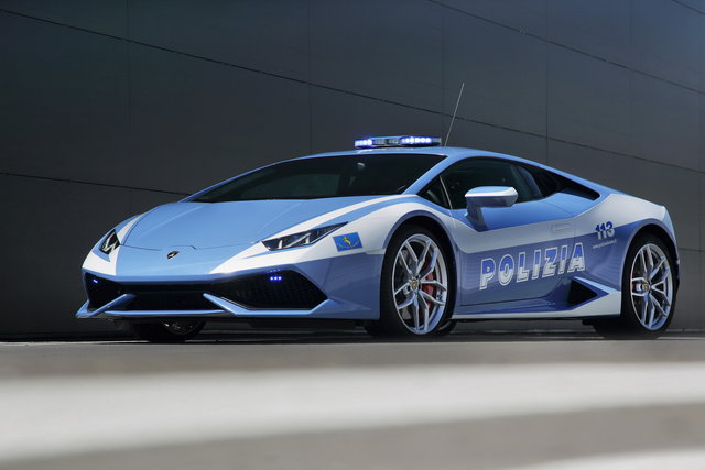 lamborghini huracan polizia 2