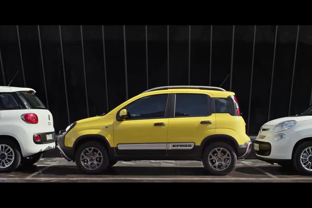spot fiat panda cross 6