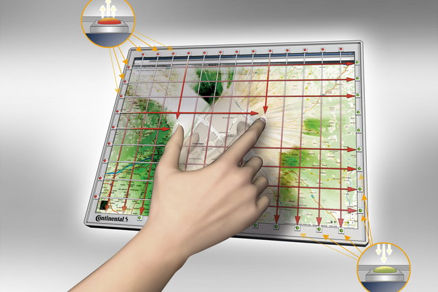 continental auto display multi touch 4
