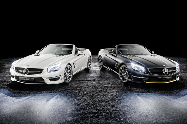 mercedes sl 63 speciali hamilton rosberg 2014 3