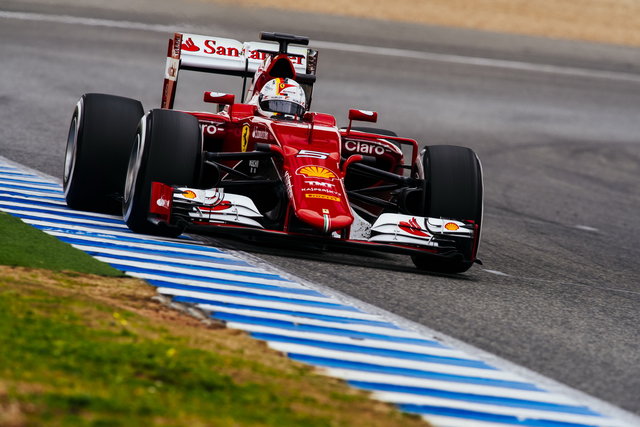 ferrari formula 1 2015 test jerez 3