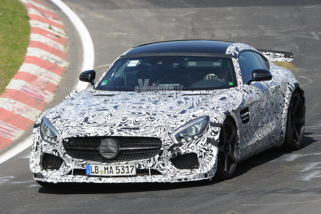 mercedes amg gt black spy 1