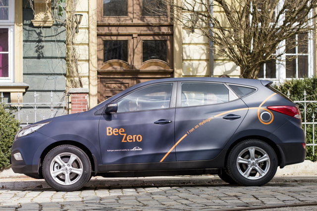 beezero car sharing idrogeno hyundai ix35 11