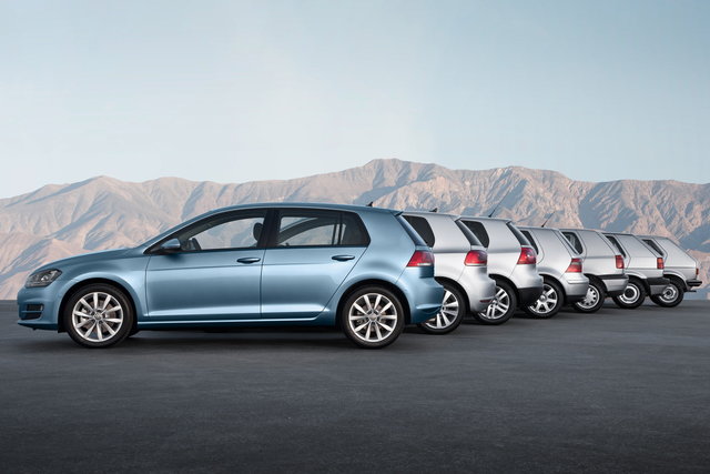 volkswagen golf storia