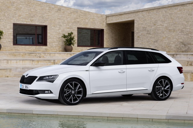 skoda superb sportline 1