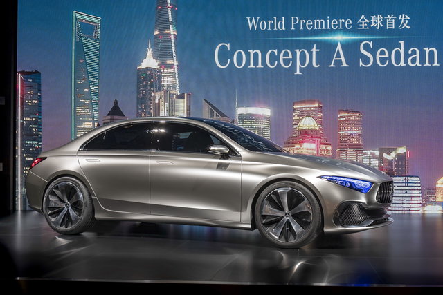 mercedes concept a sedan 12