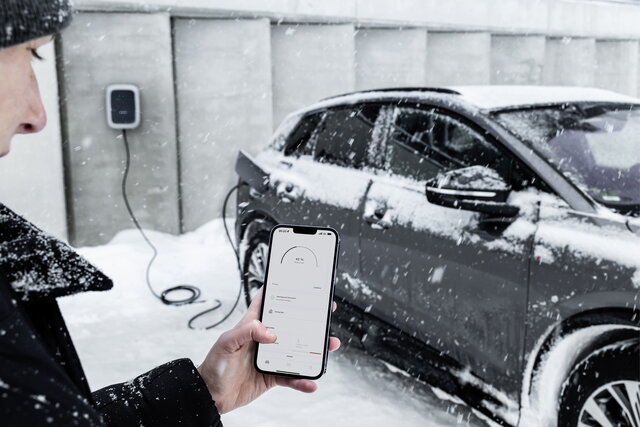 freddo neve auto elettrica