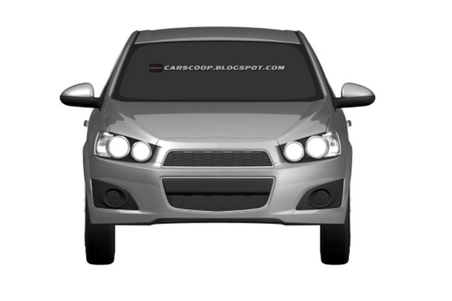 chevrolet aveo disegni