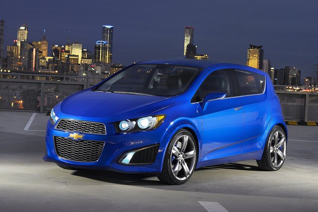 chevrolet aveo rs