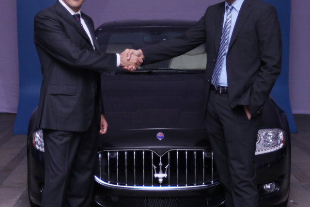 La Maserati sbarca in India 