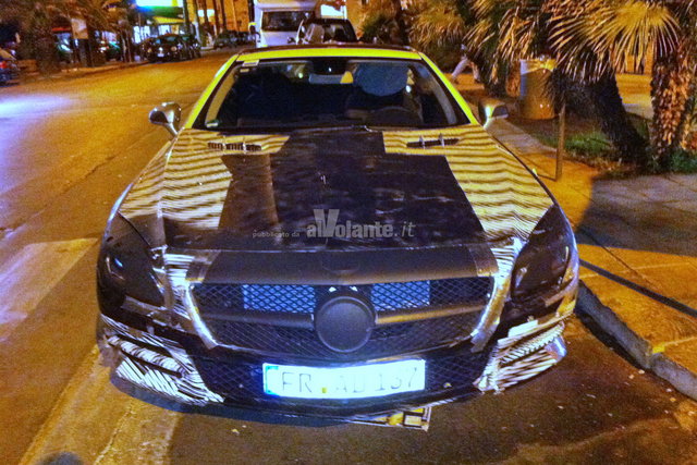mercedes sl spy