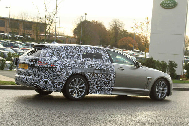 jaguar xf sportbrake spy 5