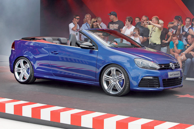 volkswagen golf r cabriolet worthersee