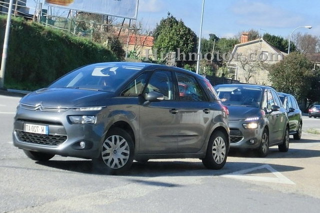 2013 citroen c4 picasso spy 1