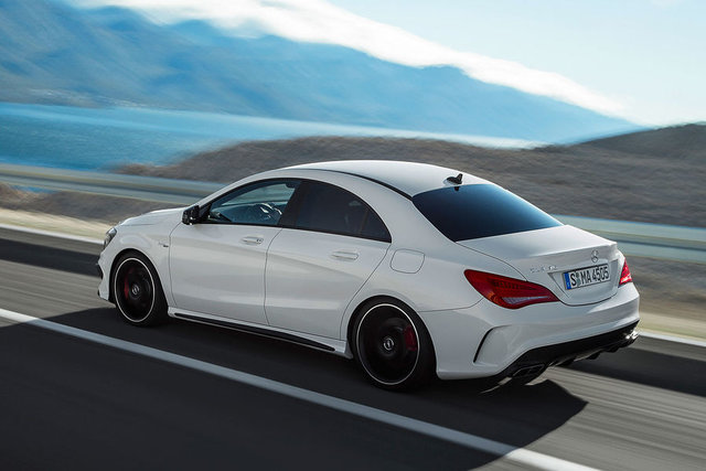 mercedes cla 45 amg spy 1