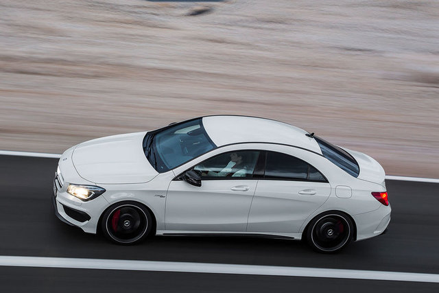 mercedes cla 45 amg spy 2
