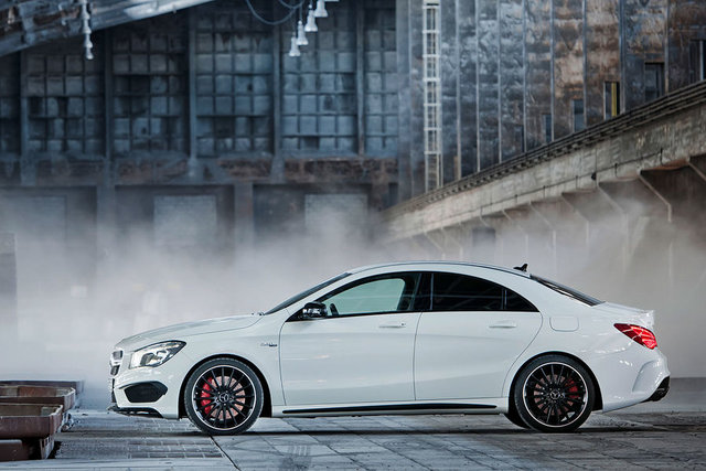 mercedes cla 45 amg spy 5