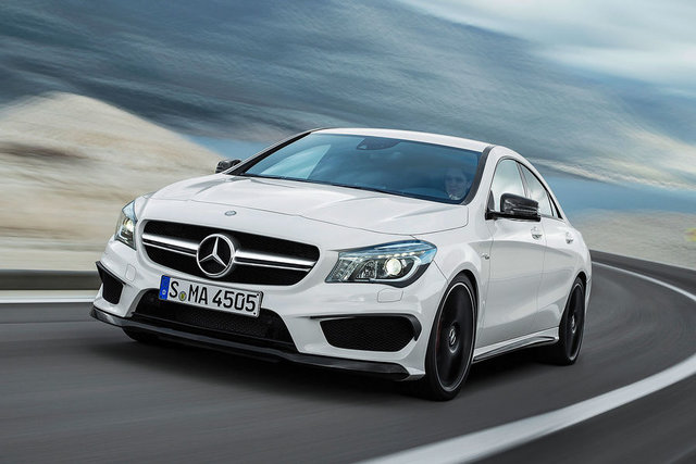 mercedes cla 45 amg spy 7