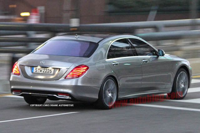 mercedes s classe spy shots 2