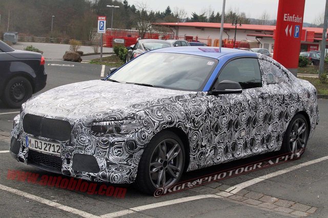 008 bmw 2 series spy shots