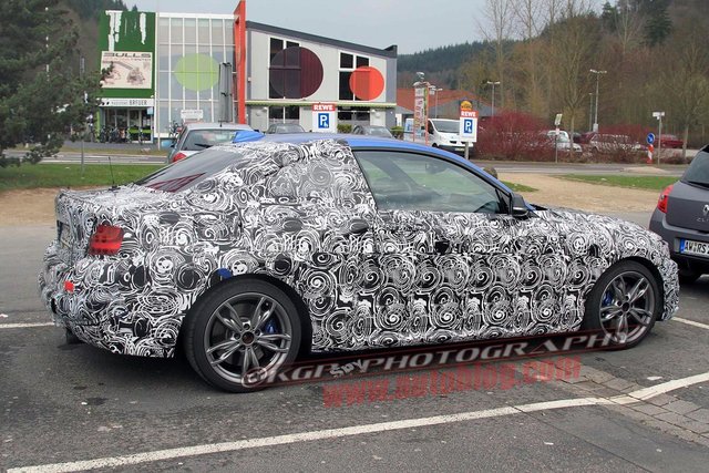 009 bmw 2 series spy shots