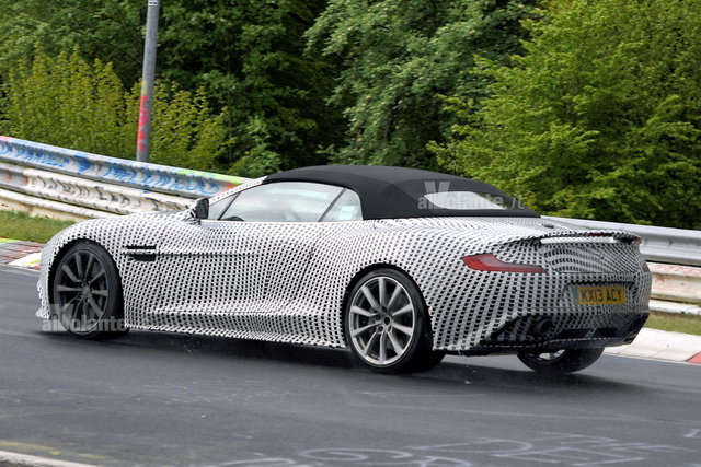 aston martin vanquish.volante spy 1