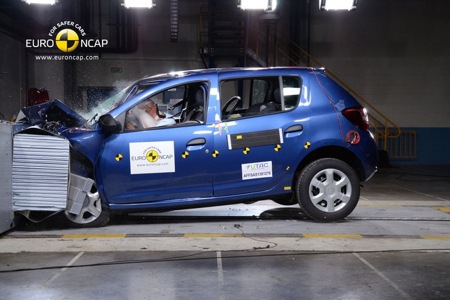 dacia sandero crash test 1