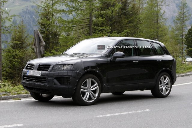 vw touareg spy