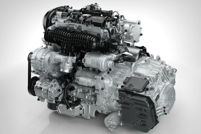 volvo motore benzina drive e 4