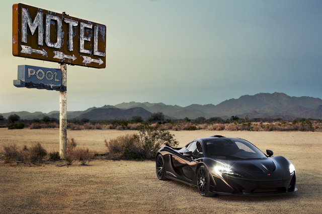 mclaren p1 test 07