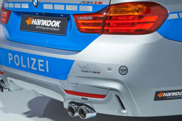 bmw serie 4 schnitzer polizia tedesca 7