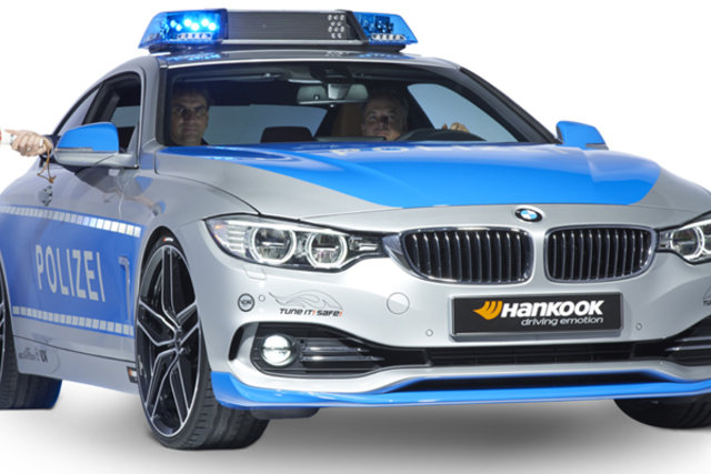 bmw serie 4 schnitzer polizia tedesca 9