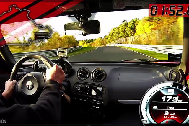 alfa romeo 4c video nurburgring 09