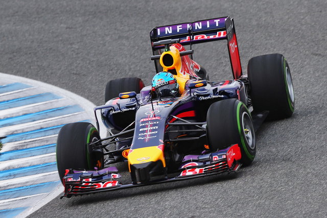 red bull formula 1 2014 test jerez 2