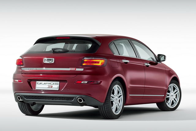 qoros 3 hatch rear qtr right