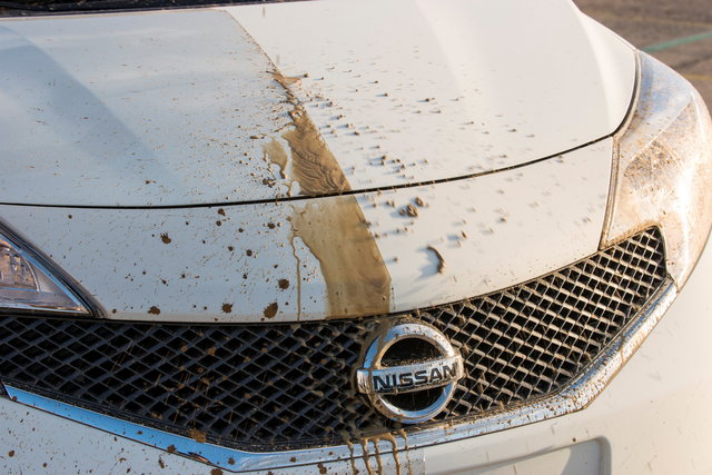 nissan note vernice auto pulente 12