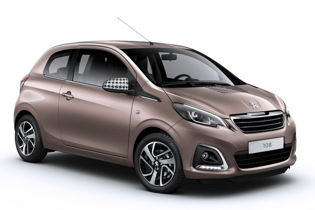 peugeot 108 3p rame dorato