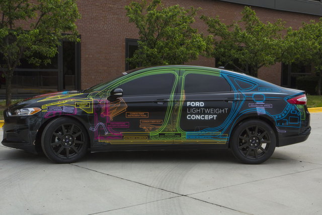 ford fusion light weight concept 2
