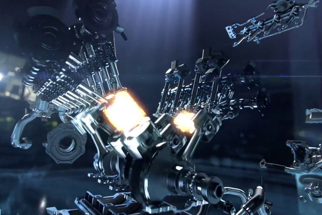video motore amg v8 40 1