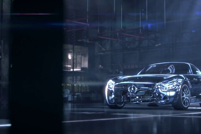 video motore amg v8 40 6