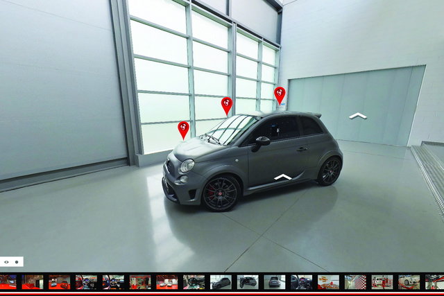 abarth google street view 1