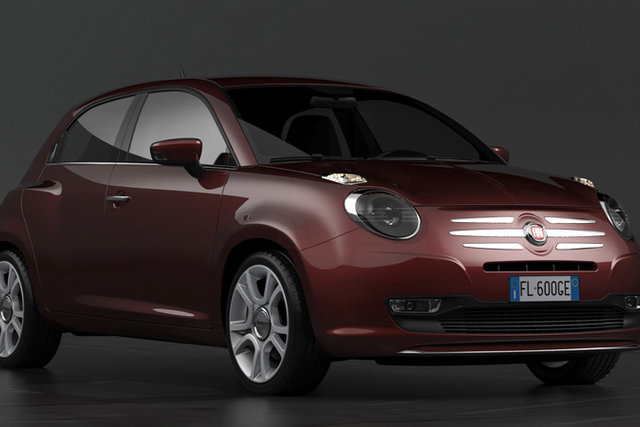 david obendorfer fiat 600 rendering 3